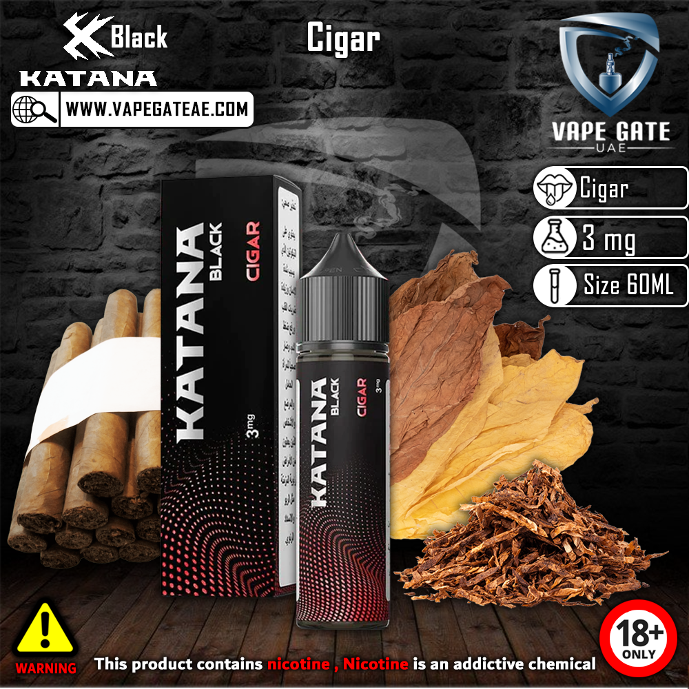 Katana Black Series - Cigar Eliquid