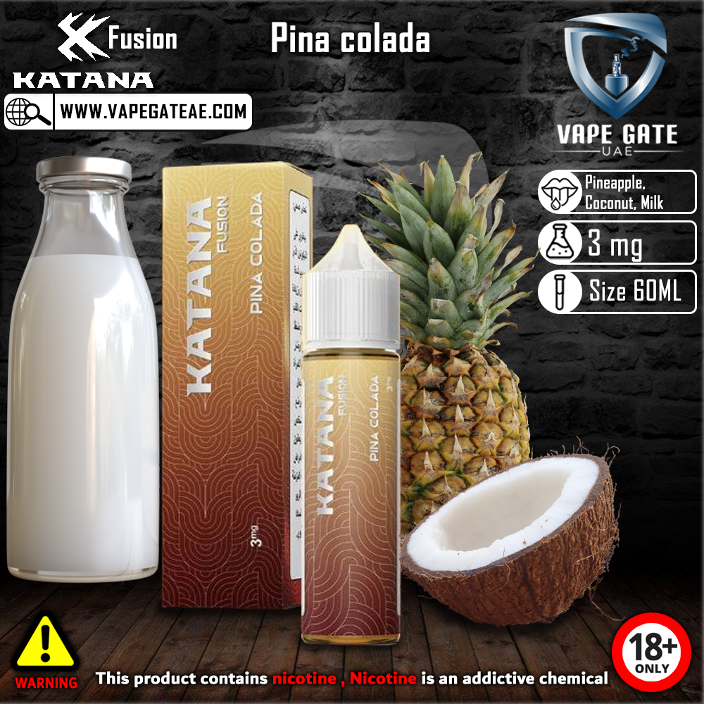 Katana Fusion - Pina Colada Eliquid