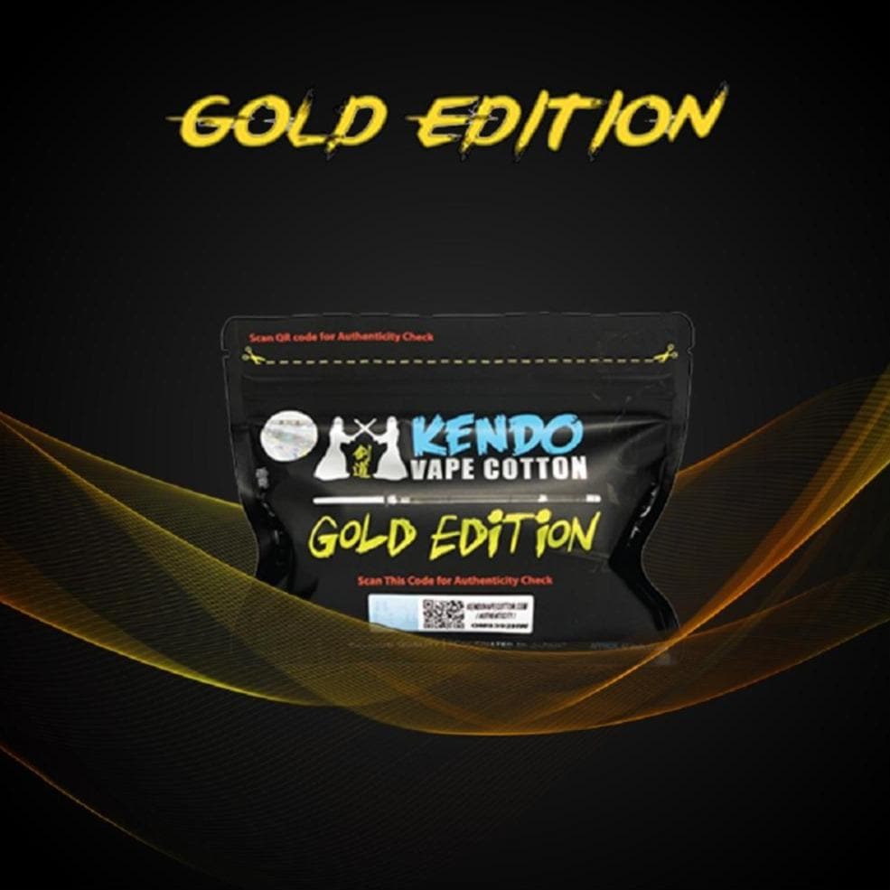 Kendo Vape Cotton-Gold Edition