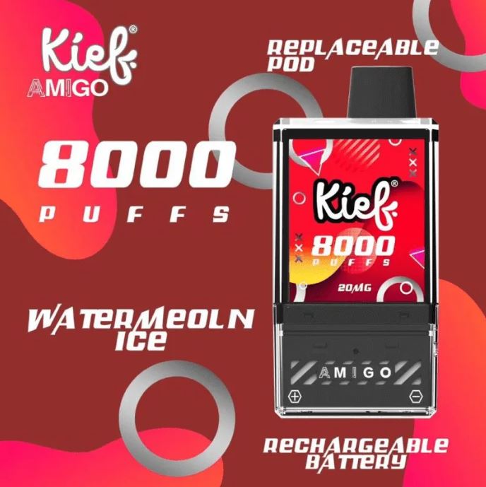 Kief - Amigo Pod Kit Disposable Vape (8000 Puffs)