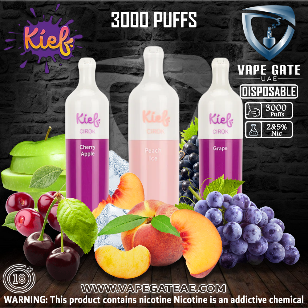 Kief Cirok Disposable Pods (3000 Puffs)