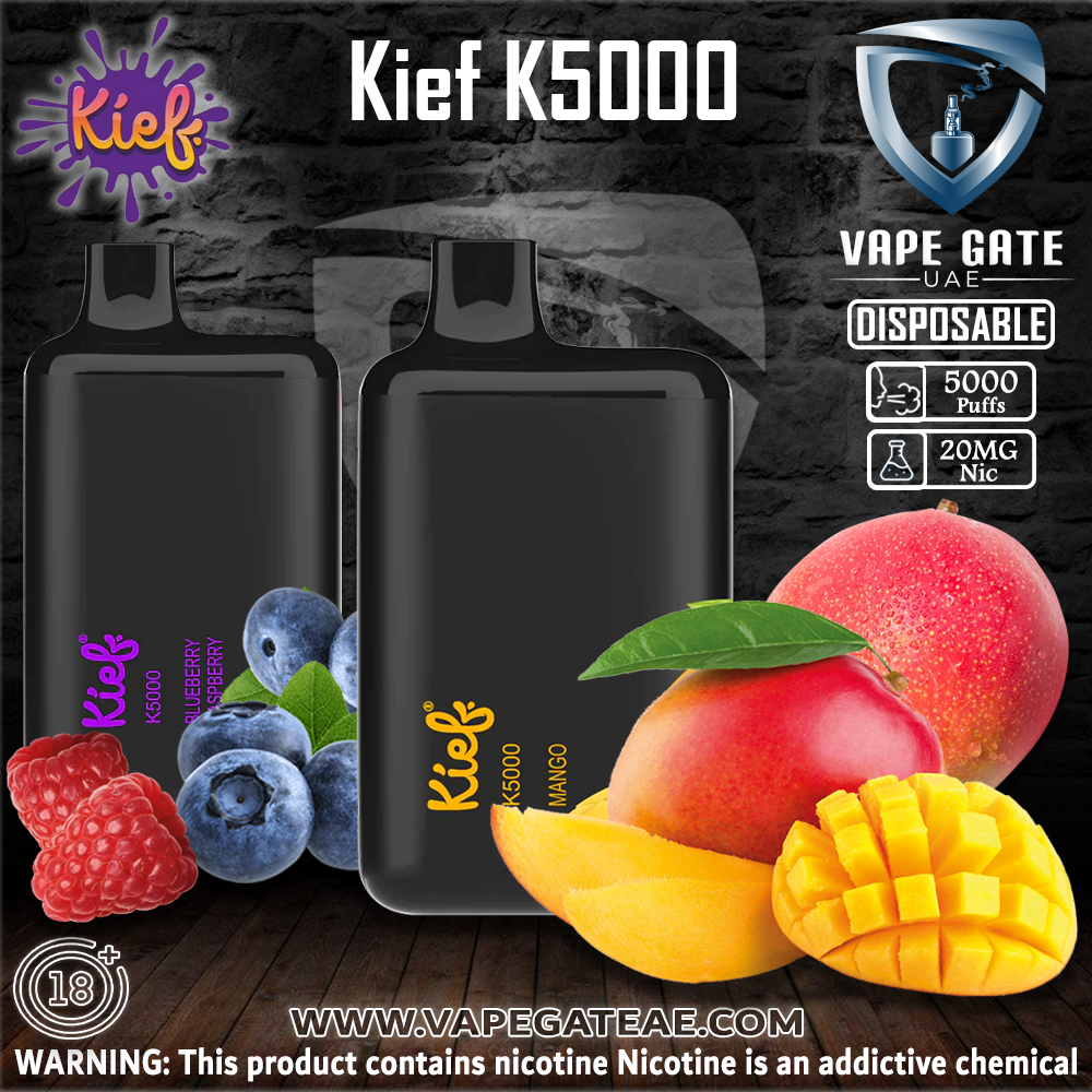 Kief - K5000 Disposable Pods (5000 Puffs)
