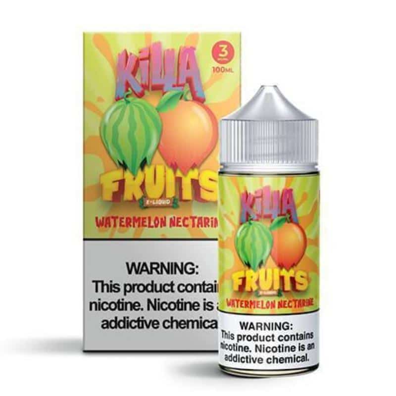 Watermelon Nectarine 100ml E Liquid by Killa Fruits