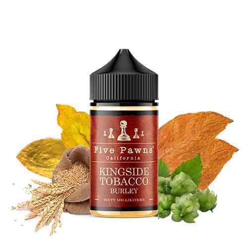 Kingside Tobacco - 60ml E liquid by Five Pawns California