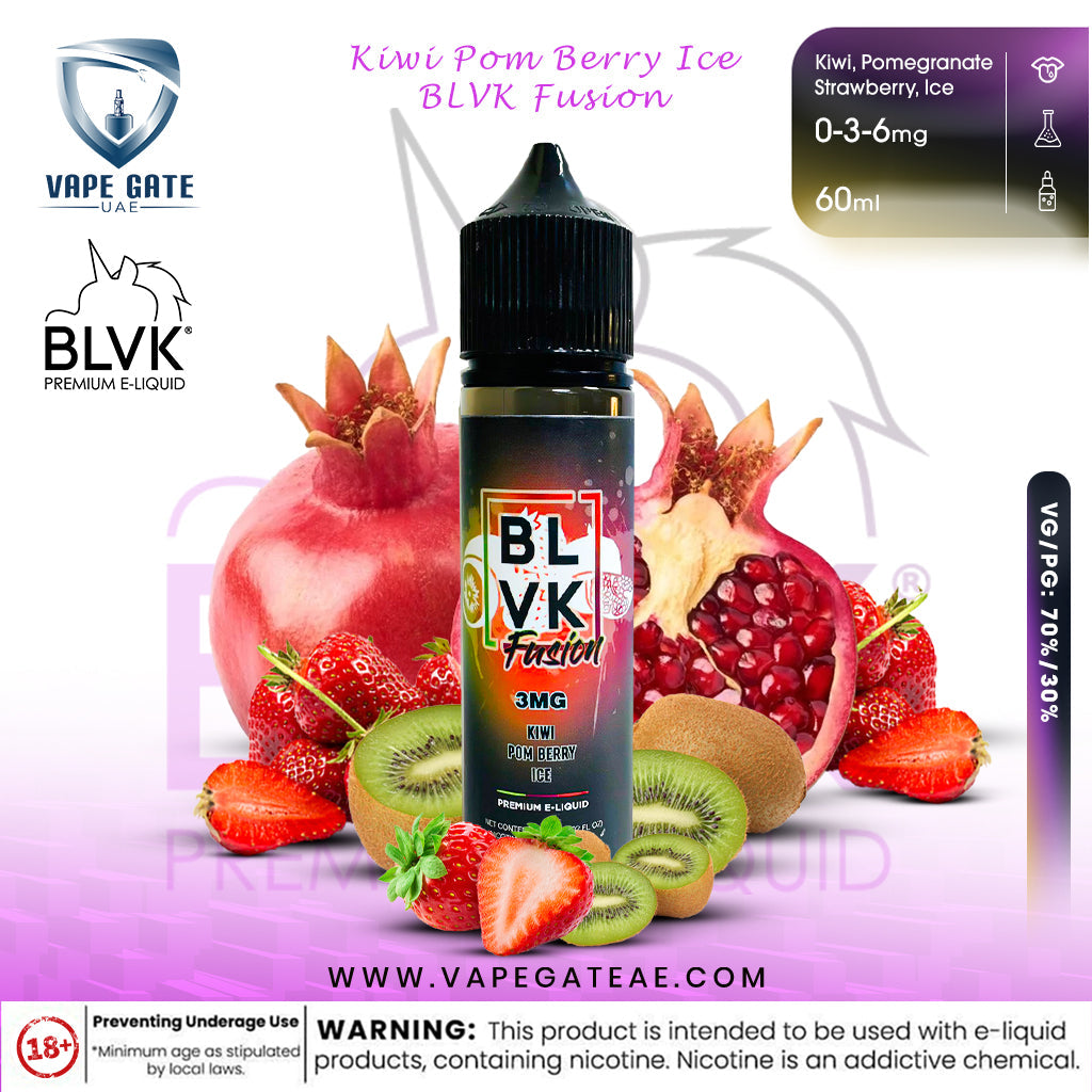Kiwi Pom Berry Ice - BLVK Fusion