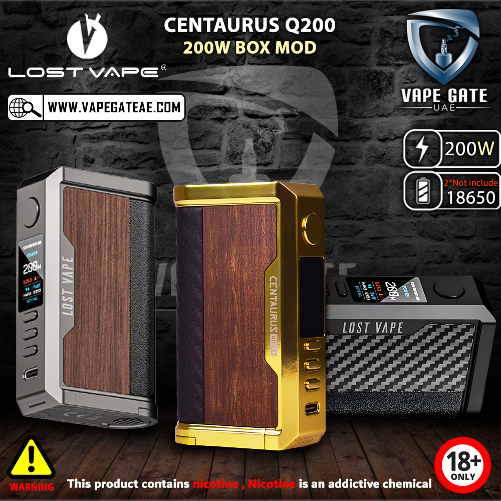 LOST VAPE CENTAURUS Q200 200W BOX MOD