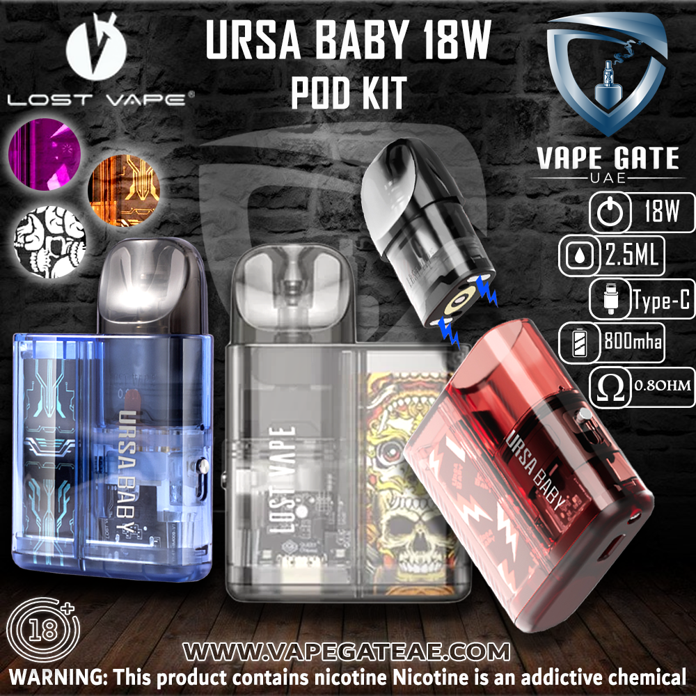 LOST VAPE URSA BABY 18W POD SYSTEM