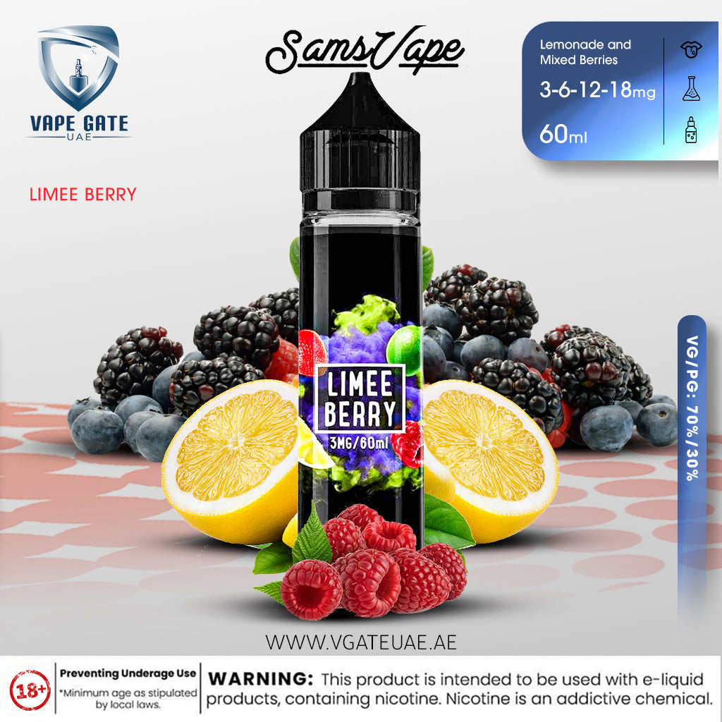 Limee Berry E Liquid by Sam Vapes