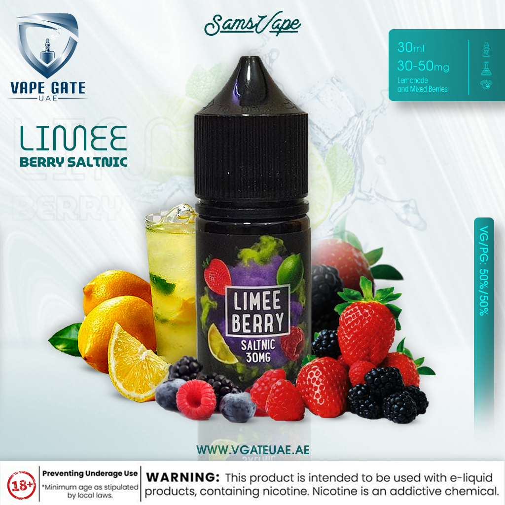 Limee Berry Saltnic by Sam Vapes