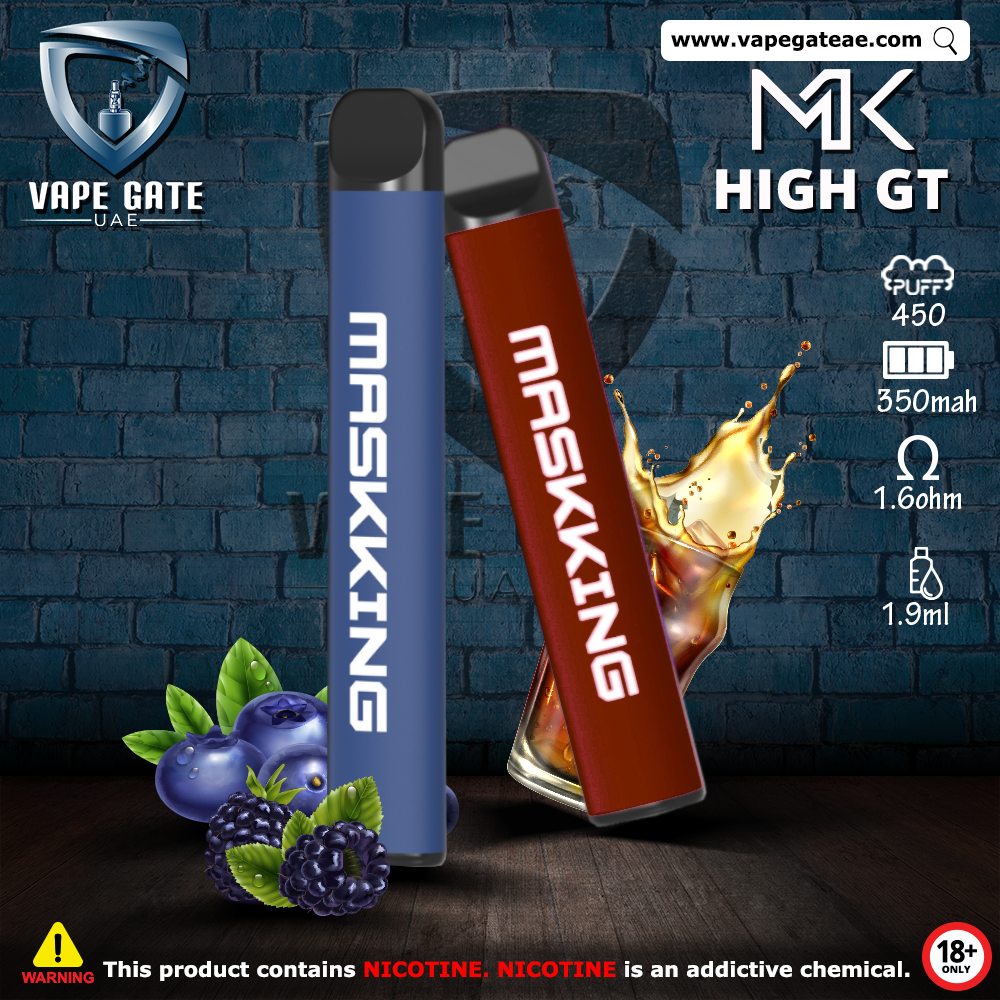Maskking HIGH GT (BUY 2 GET 1 FREE)Disposable Vaporiser