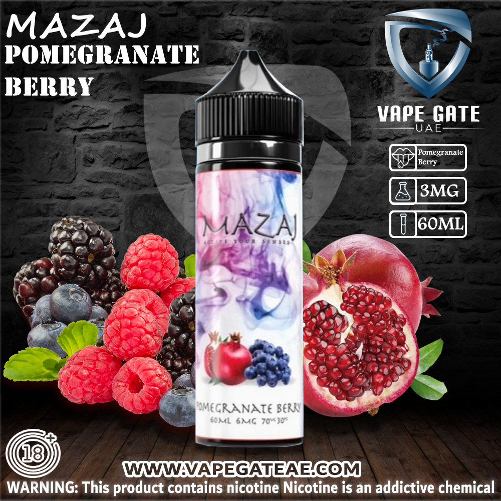 Pomegranate Berry -  by Mazaj 60ml E Juice