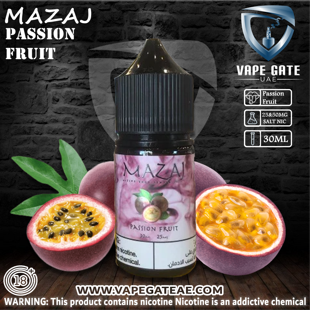 Passion Fruit -  by Mazaj 30ml SaltNic