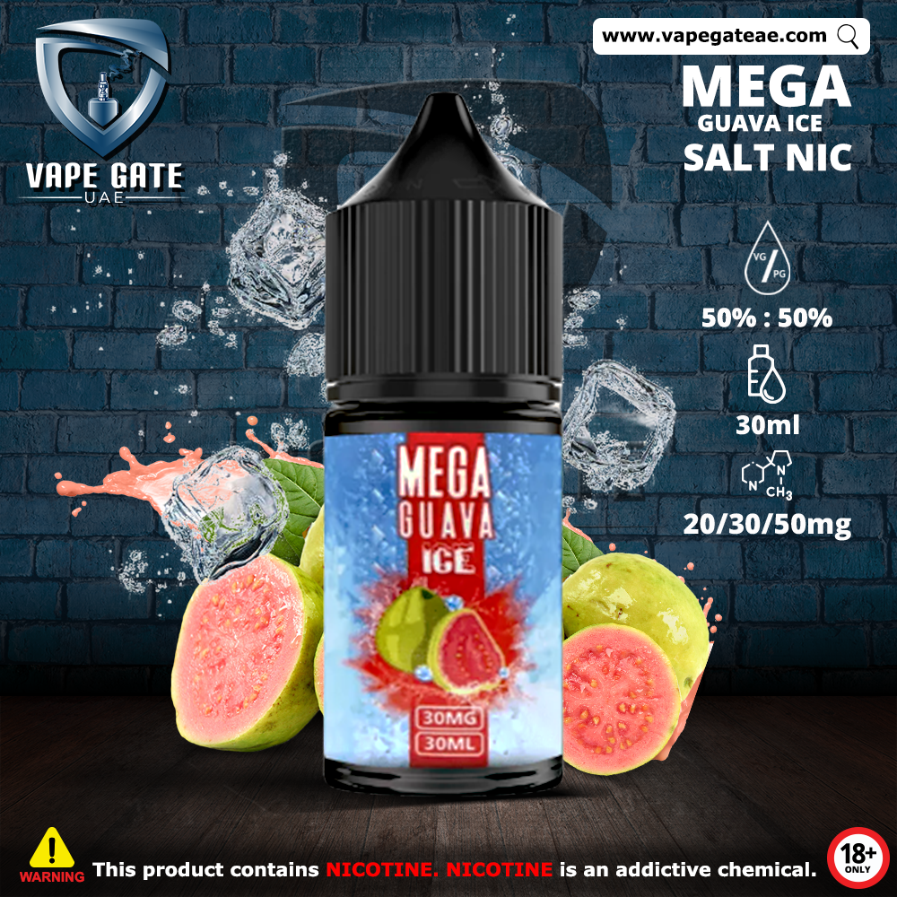 Mega Guava Ice 30ml SaltNic by Grand E Liquid