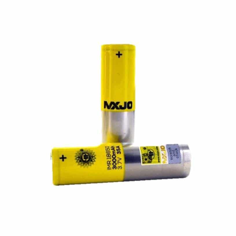 MXJO 18650 3000mAh Flat Top Battery - High Drain single battery