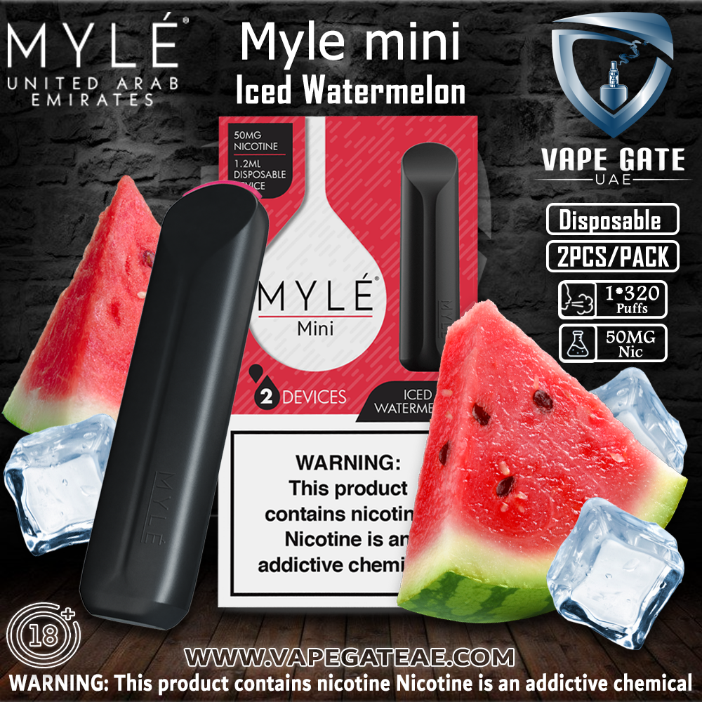 MYLE Mini Iced Watermelon Disposable Device