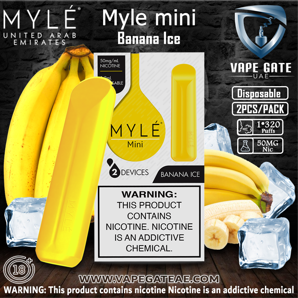 MYLE Mini Banana Ice Disposable Device