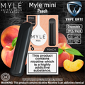 MYLE Mini Peach Disposable Device
