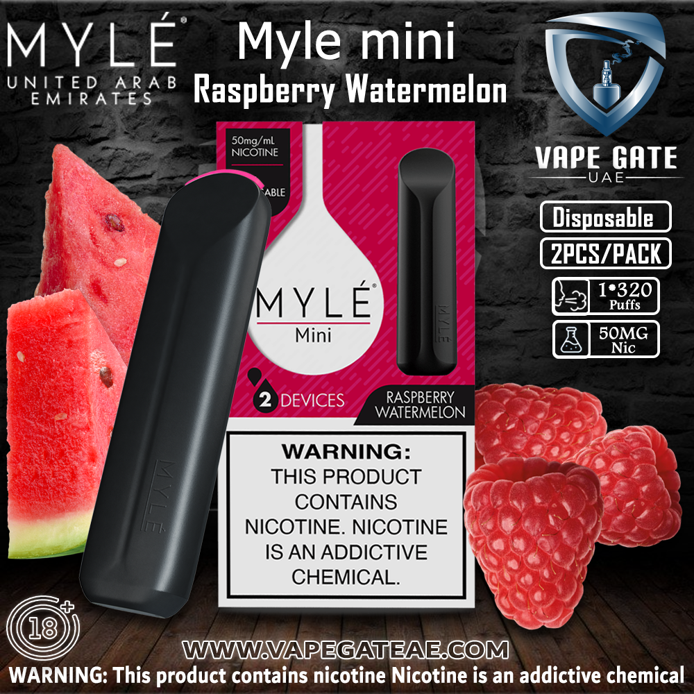 MYLE Mini Raspberry Watermelon Disposable Device