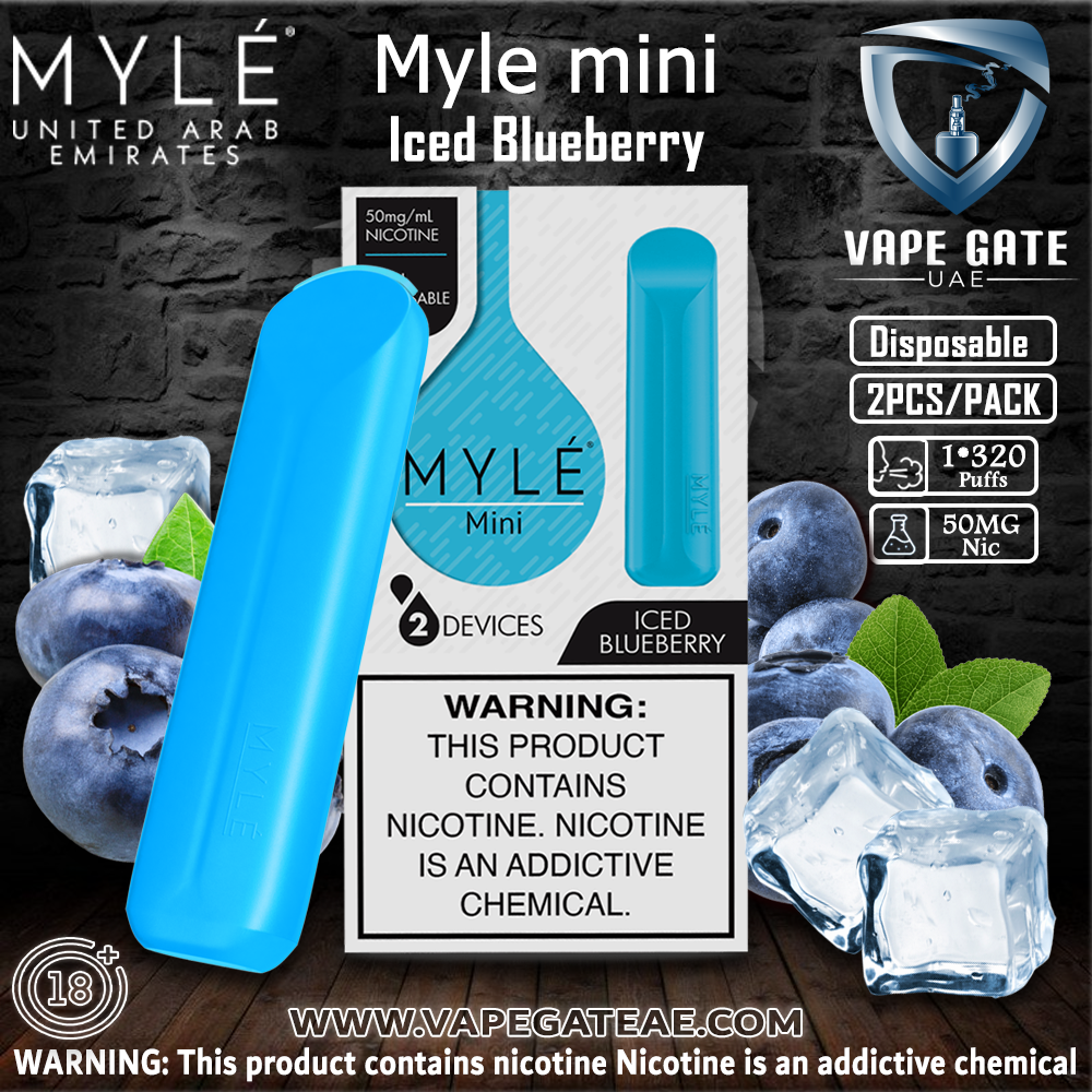 MYLE Mini Iced Blueberry Disposable Device