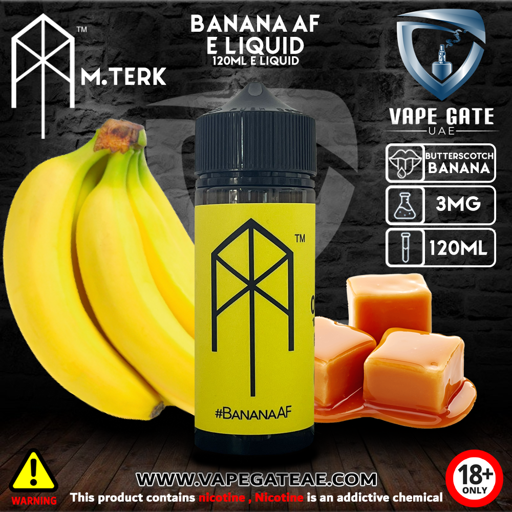 M.terk - Banana AF E Liquid