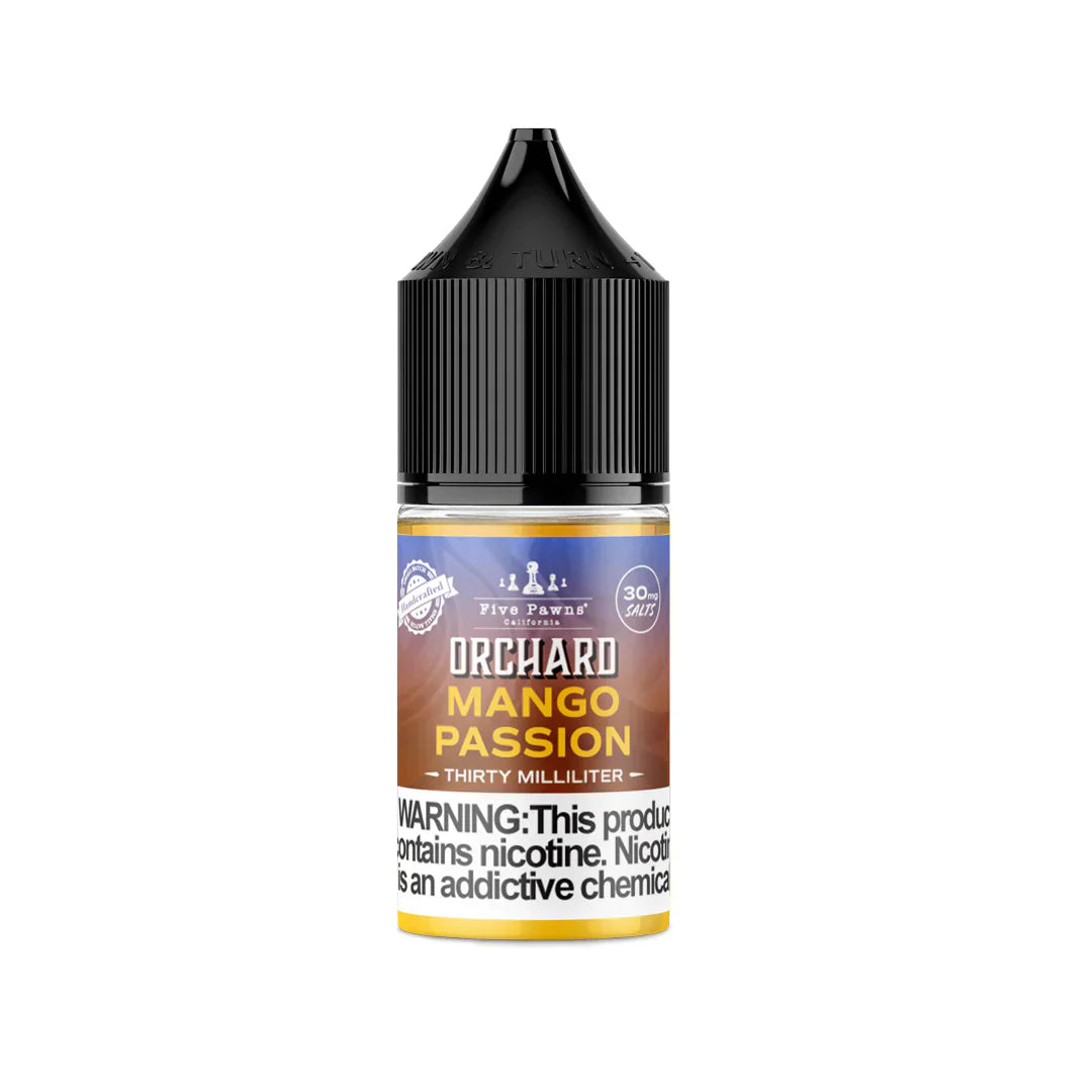 MANGO PASSION - ORCHARD BLEND FRUIT SALTNIC BY FIVE PAWNS