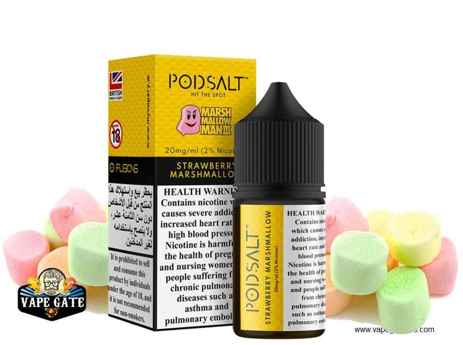 Pod Salt - Marina Marshmallow MAN3 Saltnic