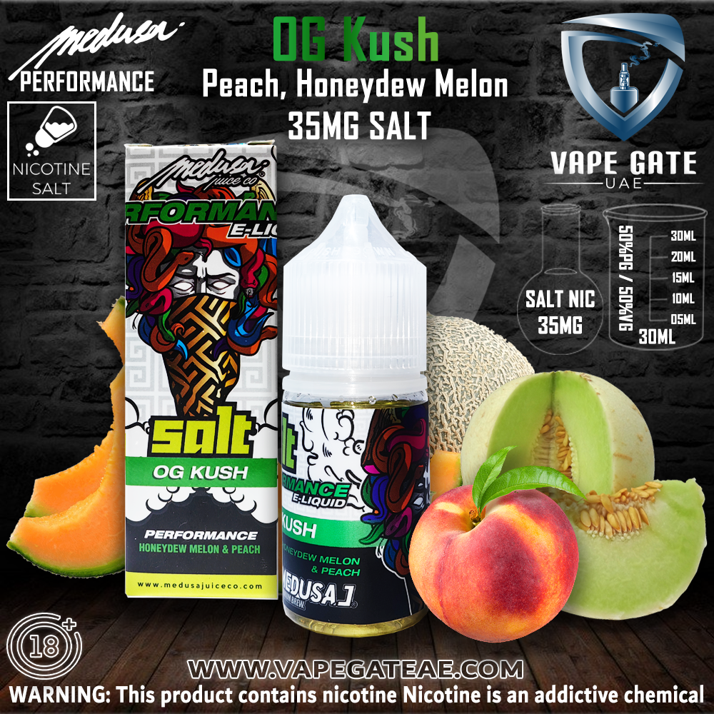 OG Kush Performance Series - Medusa Juice Co. 30ml