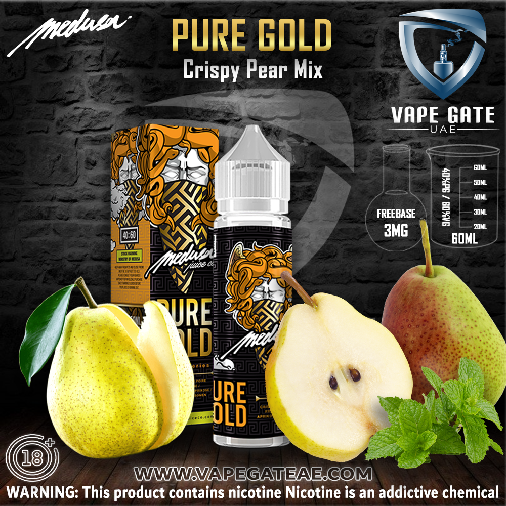Pure Gold Classic Series - Medusa Juice Co. 60ml