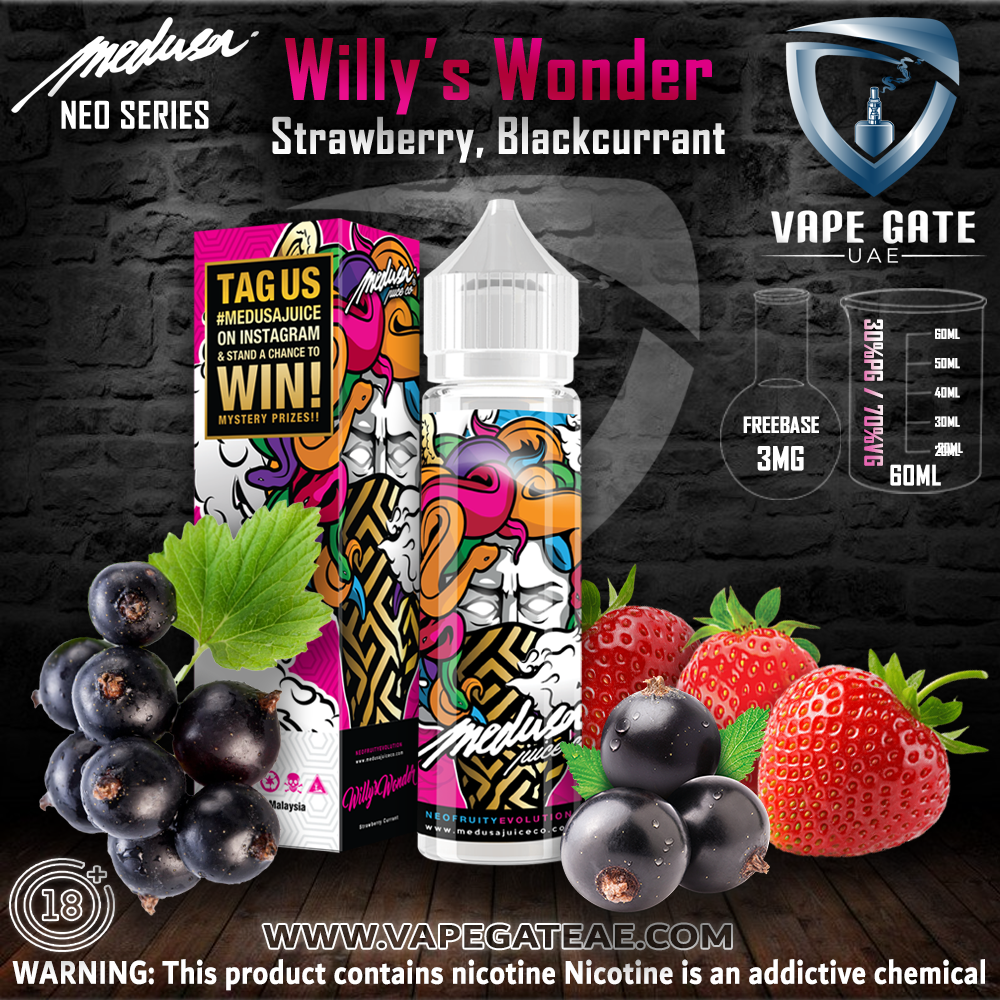 Willy's Wander Neo Fruity Series - Medusa Juice Co. 60ml