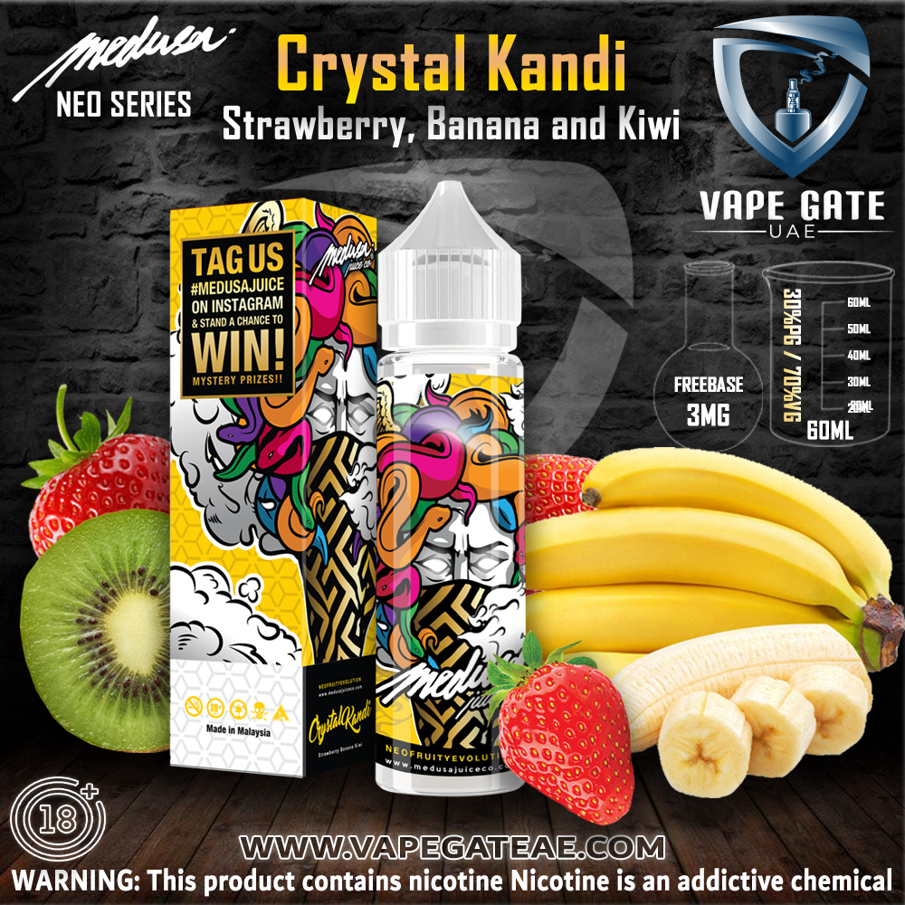 Crystal Kandi Neo Fruity Series - Medusa Juice Co. 60ml
