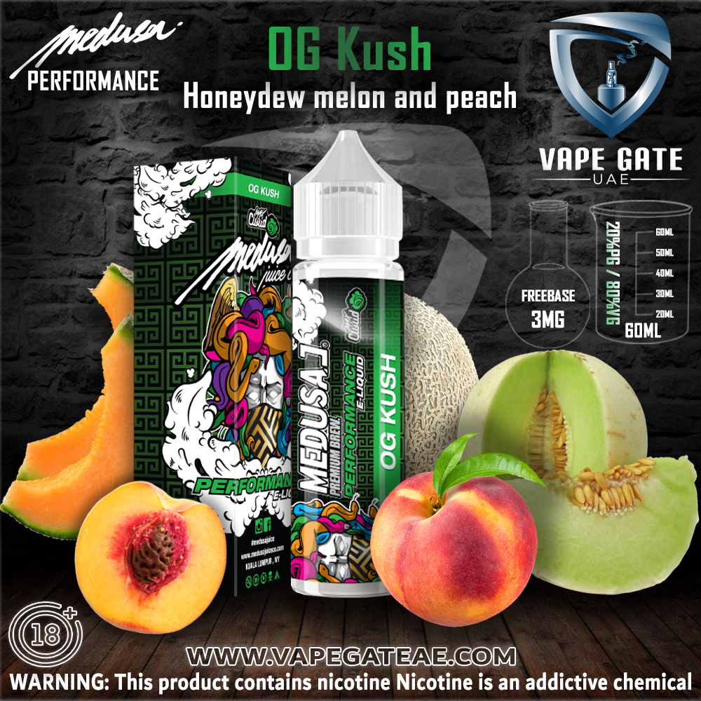 OG Kush Performance Series - Medusa Juice Co. 60ml