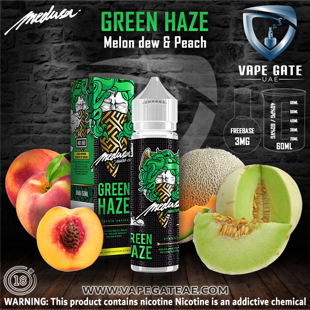 Green Haze Classic Series - Medusa Juice Co. 60ml