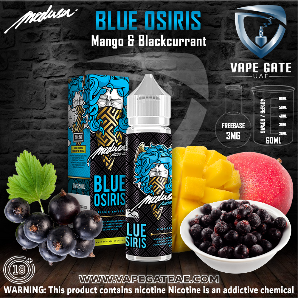 Blue Osiris Classic Series - Medusa Juice Co. 60ml
