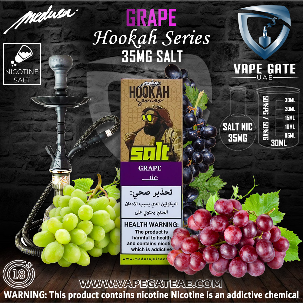 Grape Hookah Series - Medusa Juice Co. 30ml