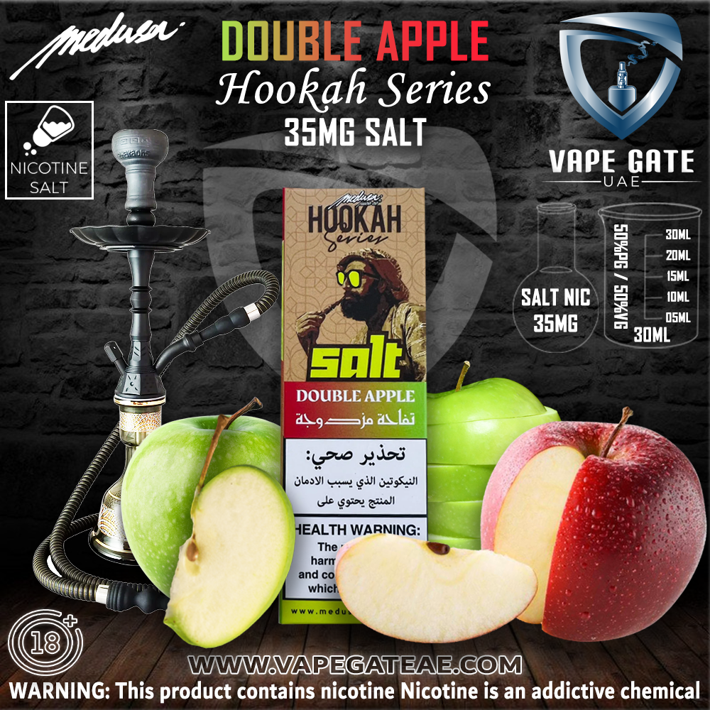 Double Apple Hookah Series - Medusa Juice Co. 30ml