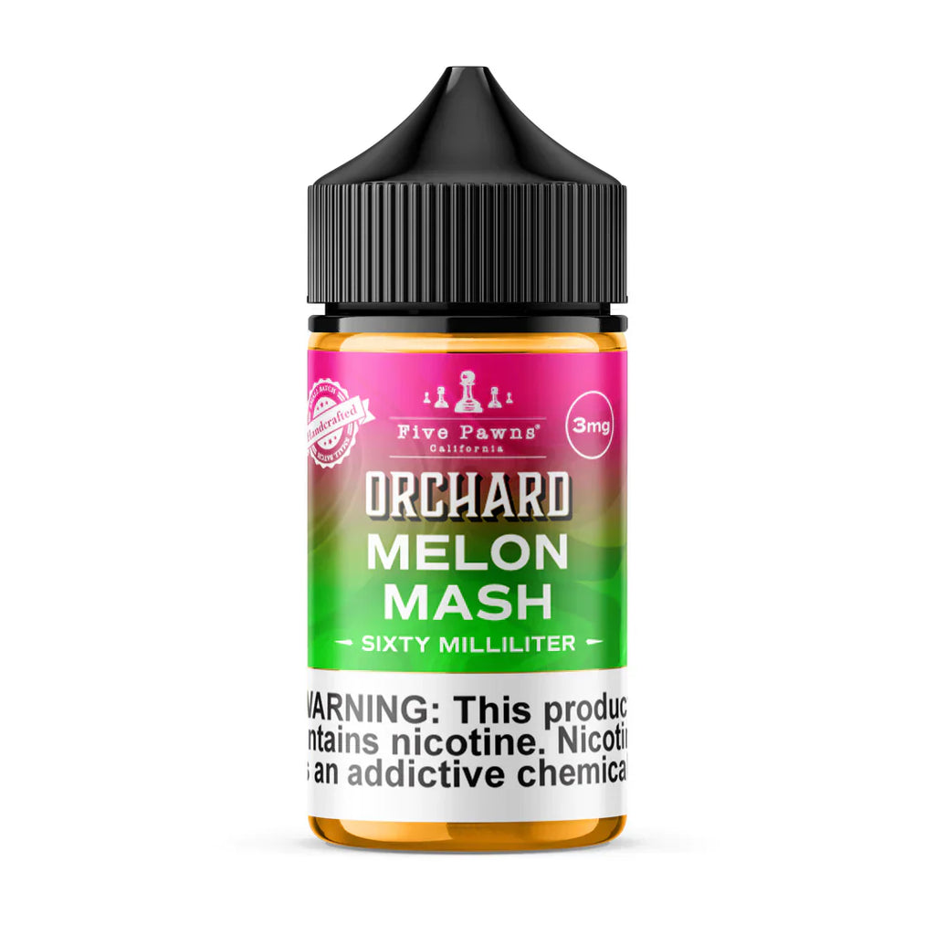 MELON MASH - ORCHARD BLEND FRUIT 60ML ELIQUID BY FIVE PAWNS