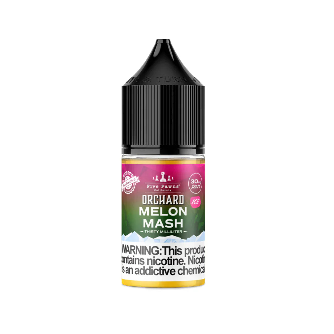 MELON MASH ICE - ORCHARD BLEND FRUIT SALTNIC BY FIVE PAWNS
