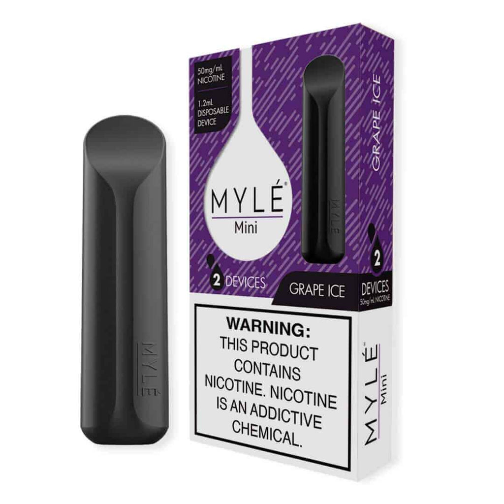 MYLE Mini Grape Ice Disposable Device