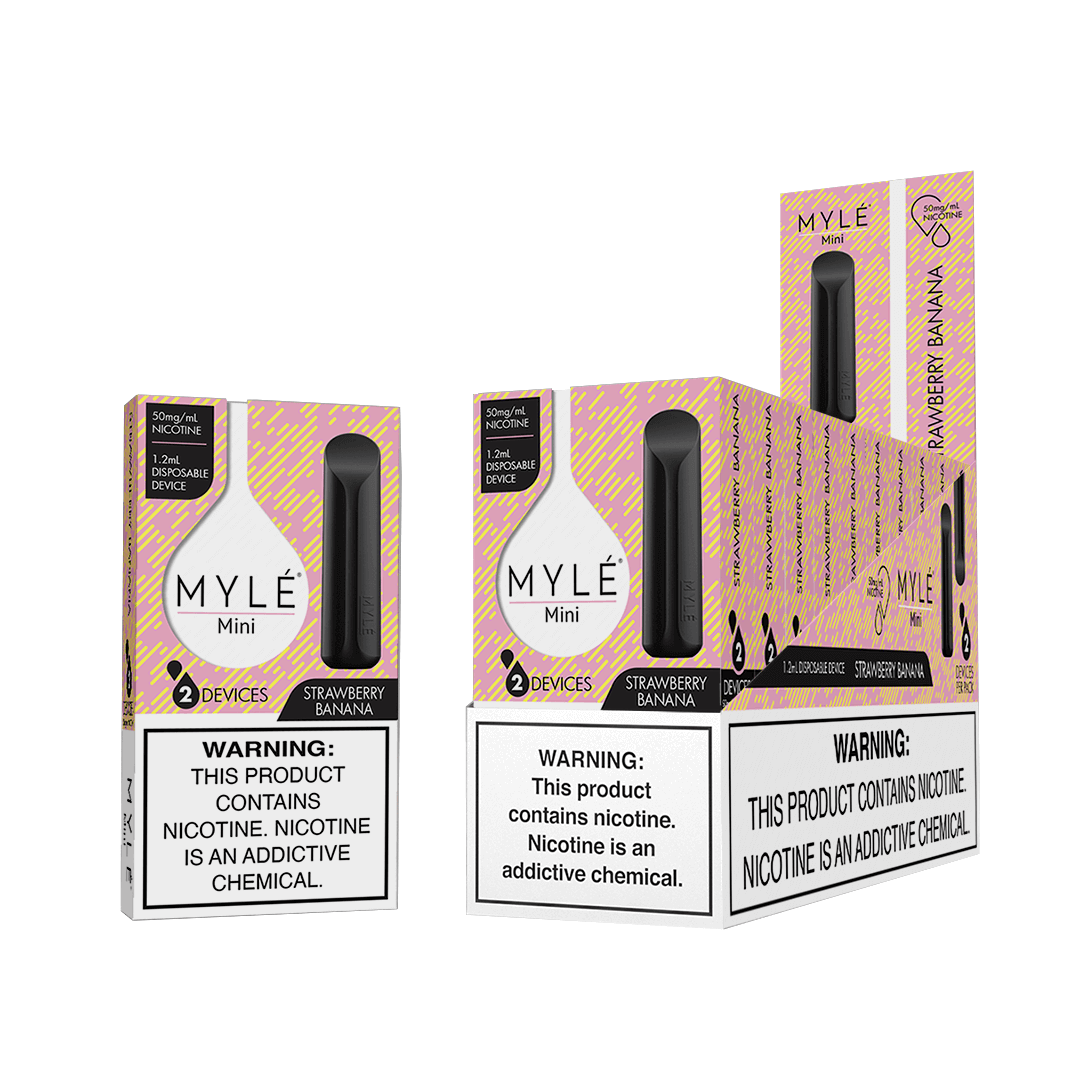 MYLE Mini Strawberry Banana Disposable Device