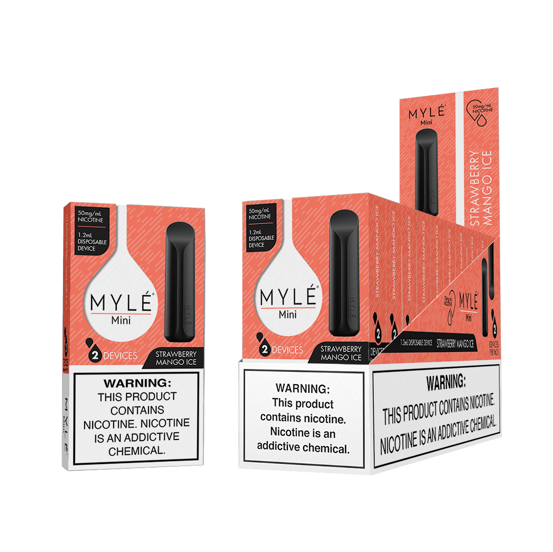 MYLE Mini Strawberry Mango Ice Disposable Device