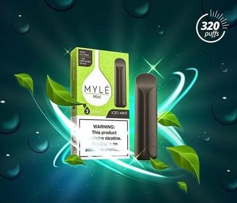 MYLE Mini Iced Mint Disposable Device