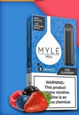 MYLE Mini Iced Quad Berry Disposable Device