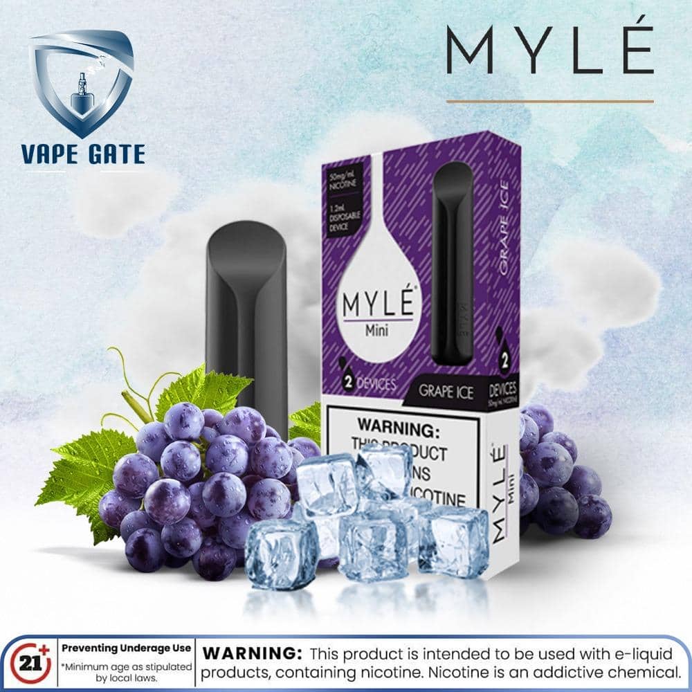 MYLE Mini Grape Ice Disposable Device
