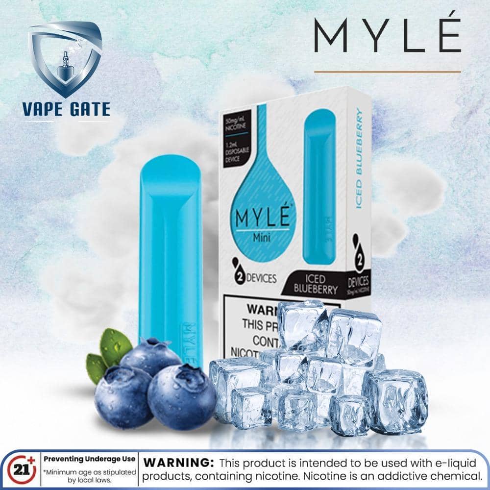 MYLE Mini Iced Blueberry Disposable Device