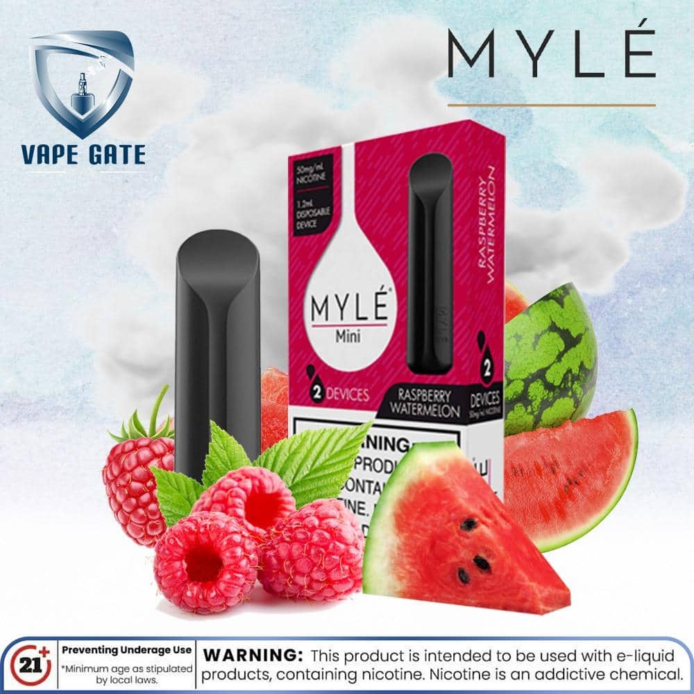 MYLE Mini Raspberry Watermelon Disposable Device