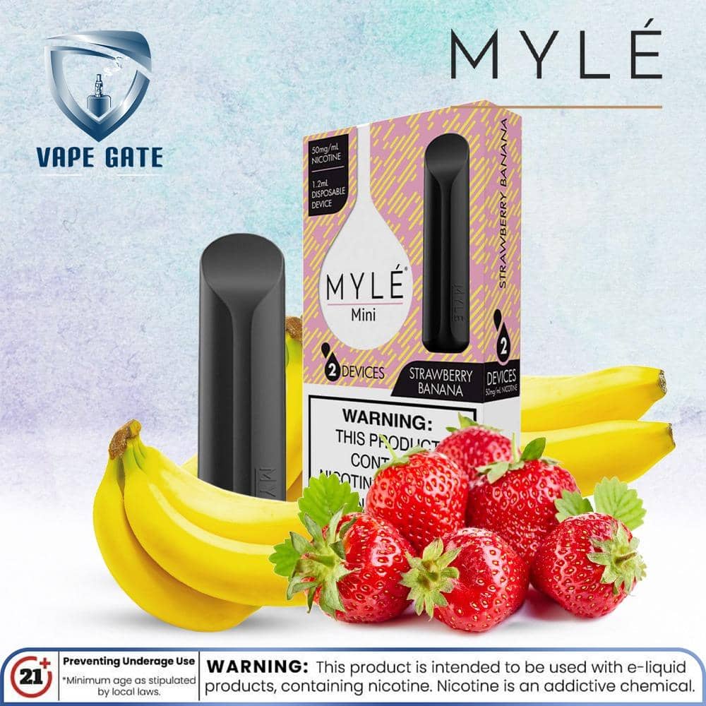 MYLE Mini Strawberry Banana Disposable Device