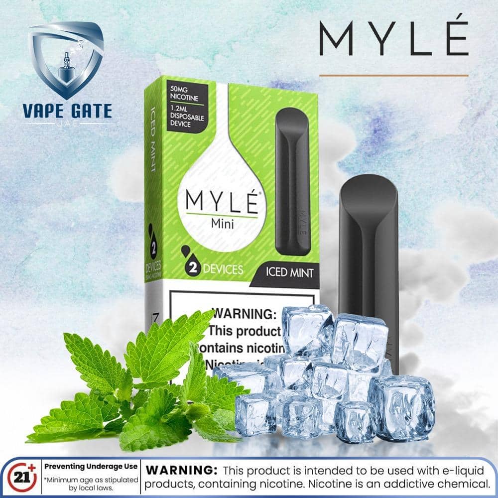 MYLE Mini Iced Mint Disposable Device