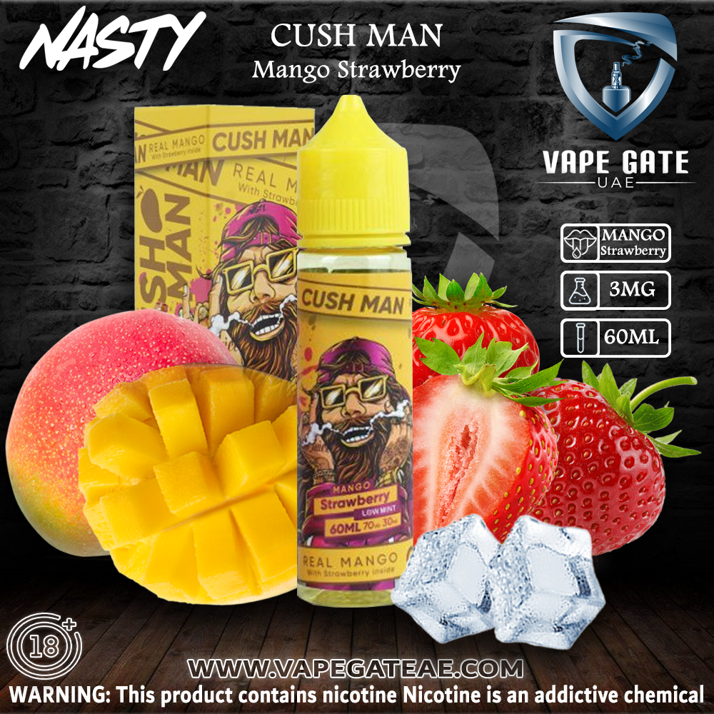 Cush Man Mango Strawberry - Nasty 60ml