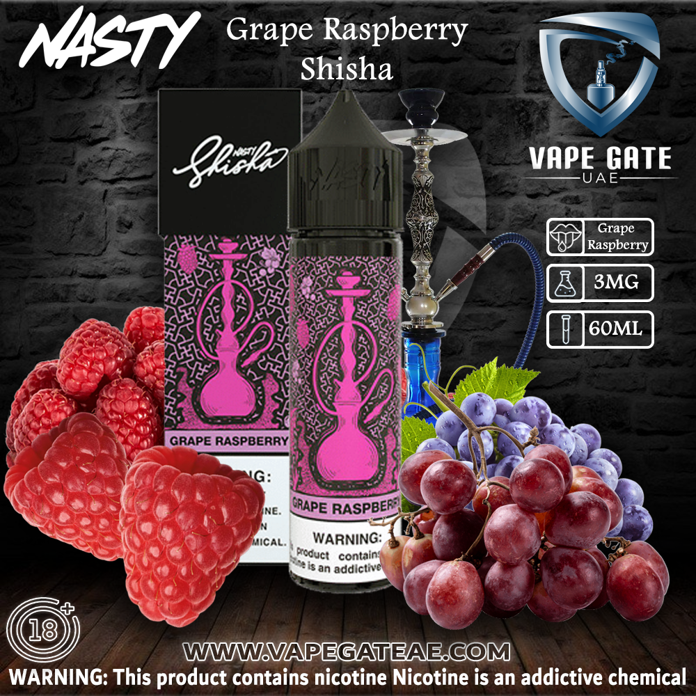Grape Raspberry - Nasty Shisha