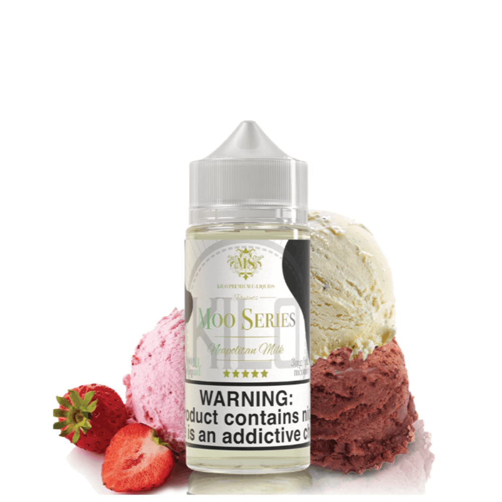 Neapolitan Milk E Liquid by Kilo